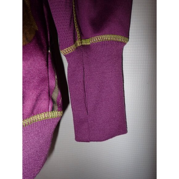 Realtree Girl Zip Hoodie Sweatshirt Women M Purple Green Camo Hunting NEW - Picture 4 of 8